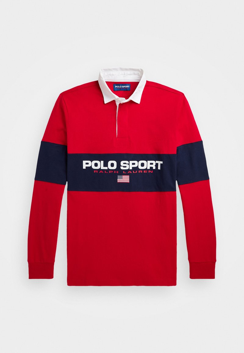 Polo Ralph Lauren Bluzka z długim rękawem czerwony