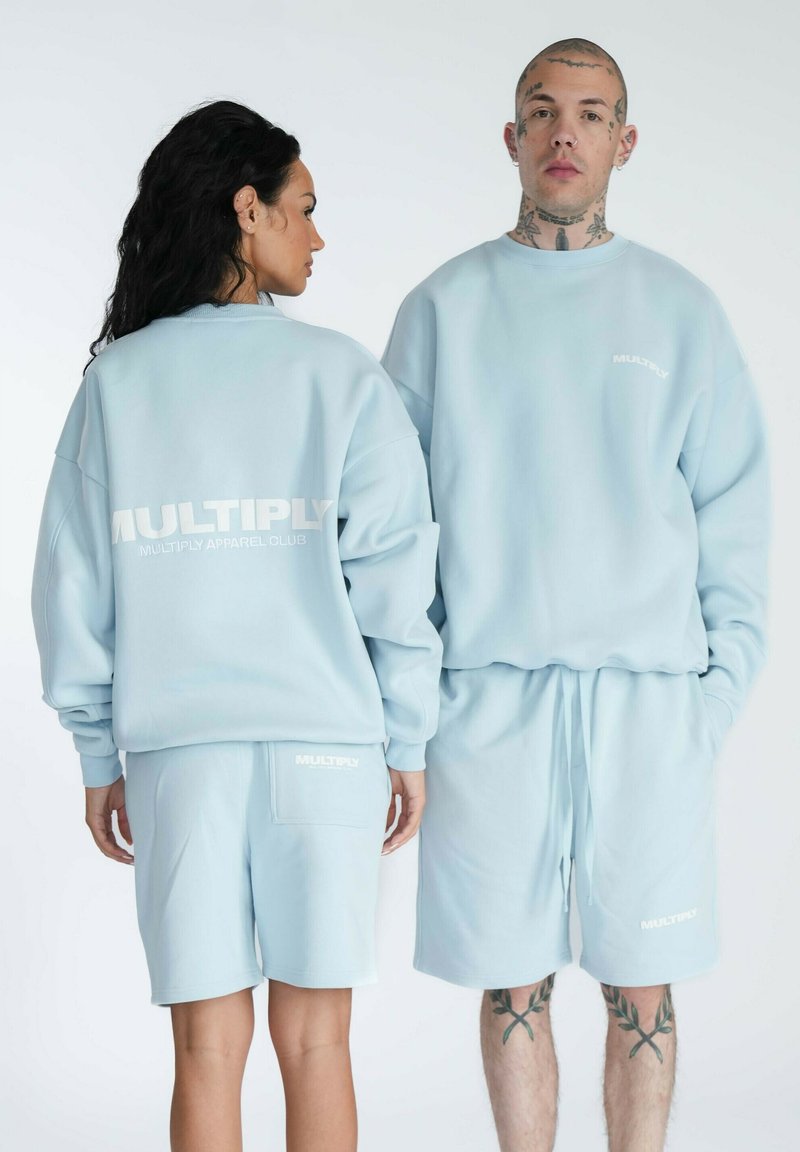 Multiply Apparel Mikina - baby blue