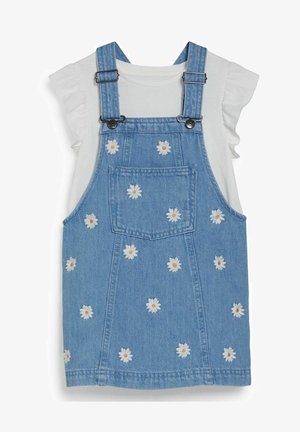 SET 2 PACK - Freizeitkleid - denim light blue