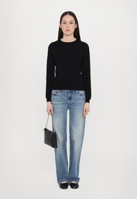 Armani Exchange - SHOULDER BAG - Handbag - black Thumbnail Image 1