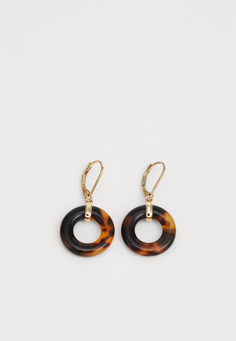 Lauren Ralph Lauren DROP - Korvakorut - gold-coloured/brown