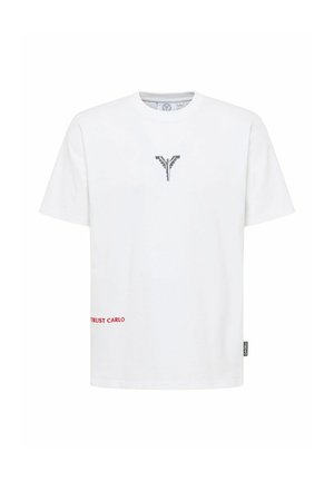 FAKE NEWS - BLACK FRIDAY FAES - Print T-shirt - weiß