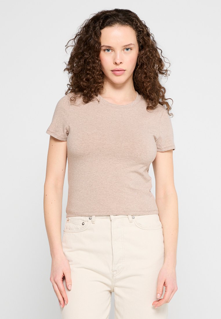 Abercrombie & Fitch T-shirt basic beige