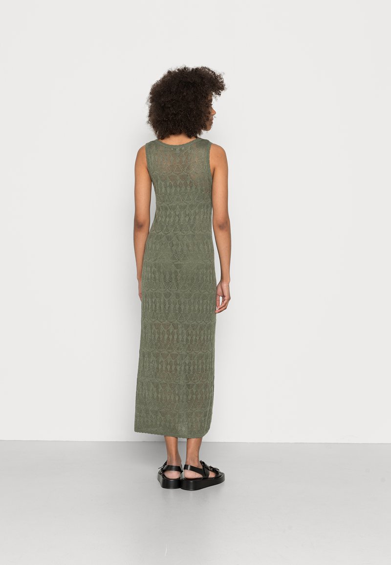 Pepe Jeans PATTY Vestido vineyard green/verde oliva jaspeado - Zalando.es