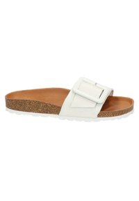 VERBENAS Pantolette flach - wit