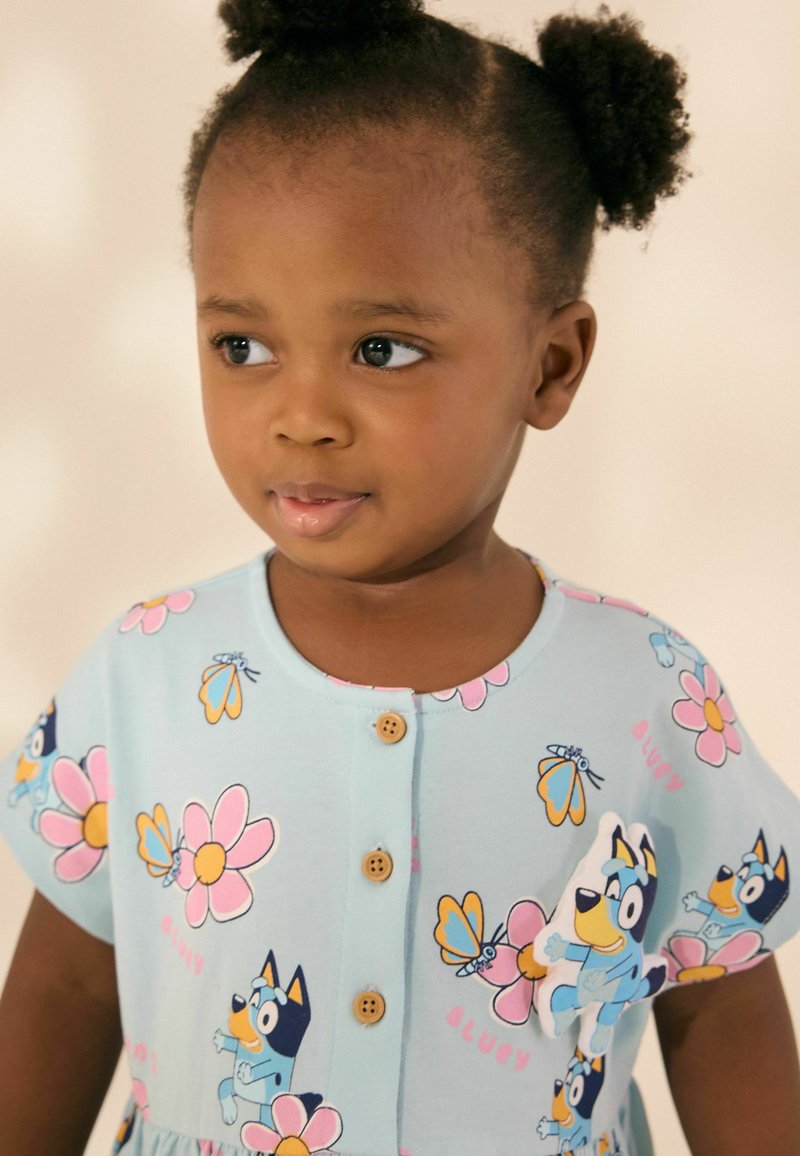 Haut Ou Robe Enfant Fille NEXT - Manches Courtes - Taille 9 Ans - Jaune - Occasion Très Bon état