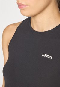 Stronger AIRY RACERBACK TANK - Top - black