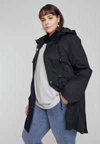 Ulla Popken Parkas - schwarz