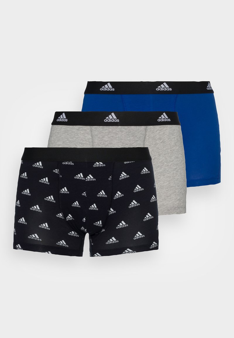 adidas Sportswear TRUNK 3 PACK Pants black/heather grey/surf the