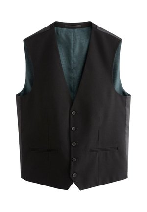 Next, TEXTURED SUIT: WAISTCOAT  - REGULAR FIT - Chaleco - black