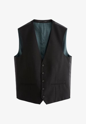 Next, TEXTURED SUIT: WAISTCOAT - REGULAR FIT - Chaleco - black