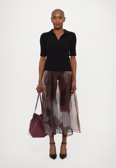 Henrik Vibskov OCTO SKIRT - Trapecinis sijonas - brown