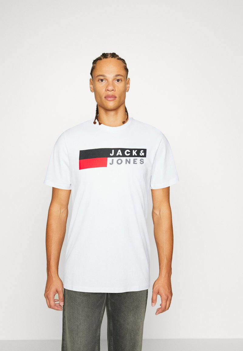 JACK&JONES PLUS Jjecorp Logo Tee SS O-Neck Noos Pls T-Shirt Uomo - Cotone Morbido - 5