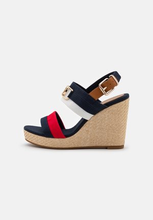 Tommy Hilfiger, Sandales à talons hauts - dark blue