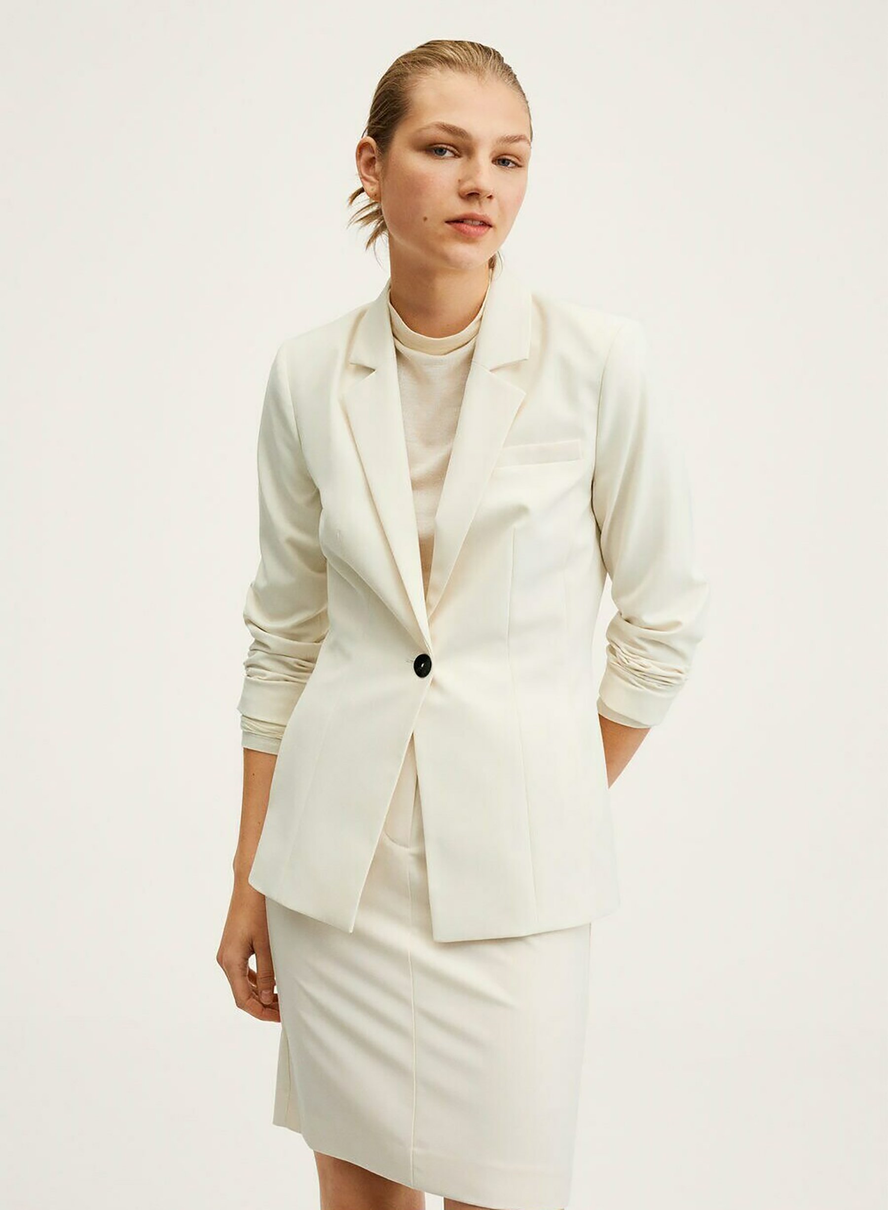 Mango MACARON A - Blazer - beige - Zalando.nl