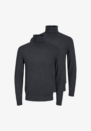 Jack & Jones, JACK & JONES 2 PACK - Trui - dark grey melange