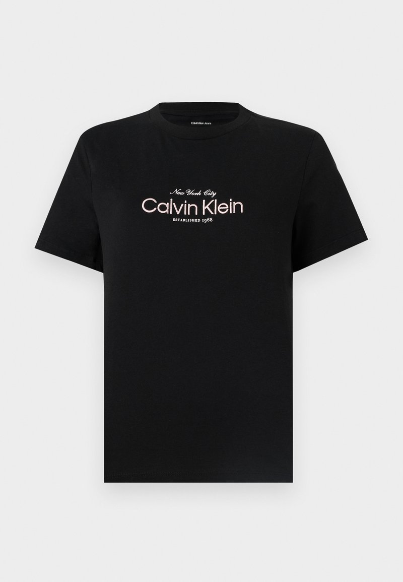 Calvin Klein Jeans T-shirt print zwart