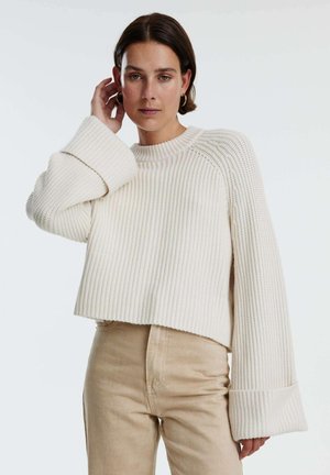 EDITED BRITTANY - Strickpullover - weiß