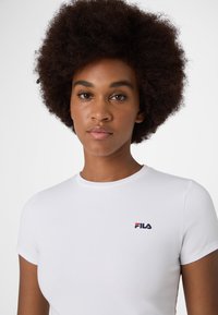 Fila APPAREL TRIVERO - T-shirt basic - bright white