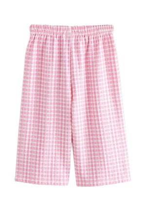 Next WIDE - Stoffhose - pink gingham