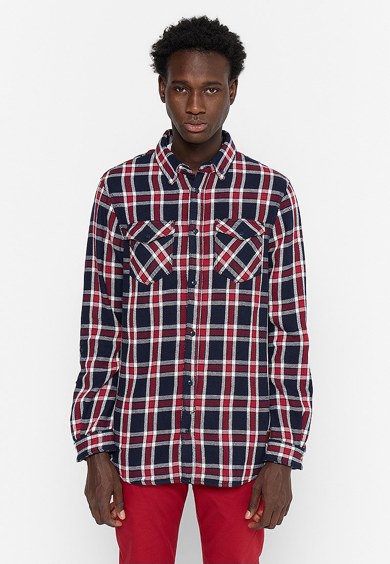 Scotch & Soda Overhemd donkerblauw