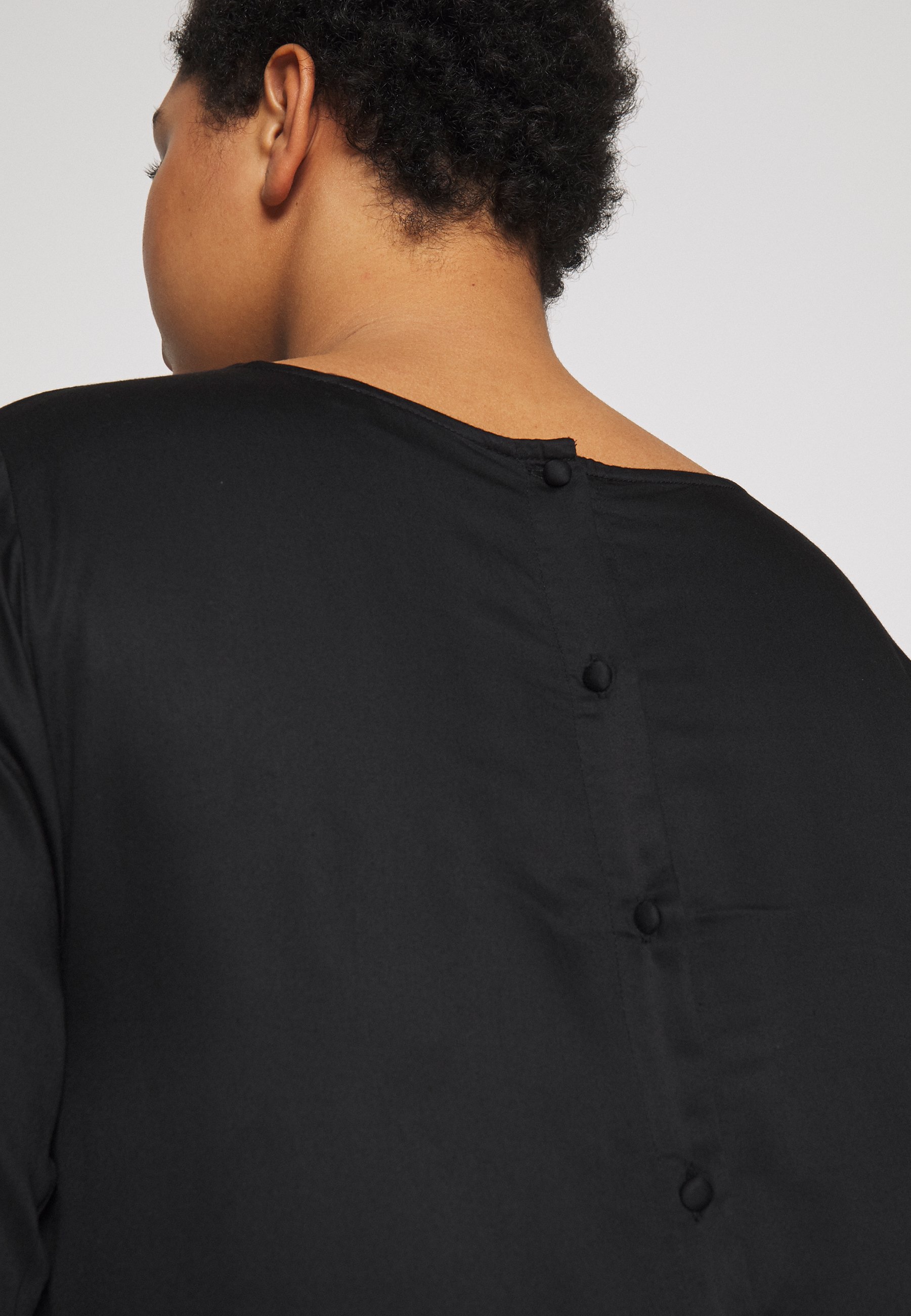 Zizzi MSALUTA BLOUSE Bluser black Zalando.no Zizzi MNOLIA BLOUSE - Bluser - black