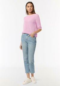 comma casual identity T-Shirt basic - pink