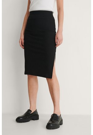 NA-KD Falda de tubo - black