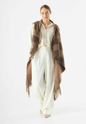 WOVEN CHECKS - Mantella - braun