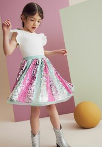 Next SEQUIN - REGULAR FIT - Koktélruha / Partiruha - aqua blue pink