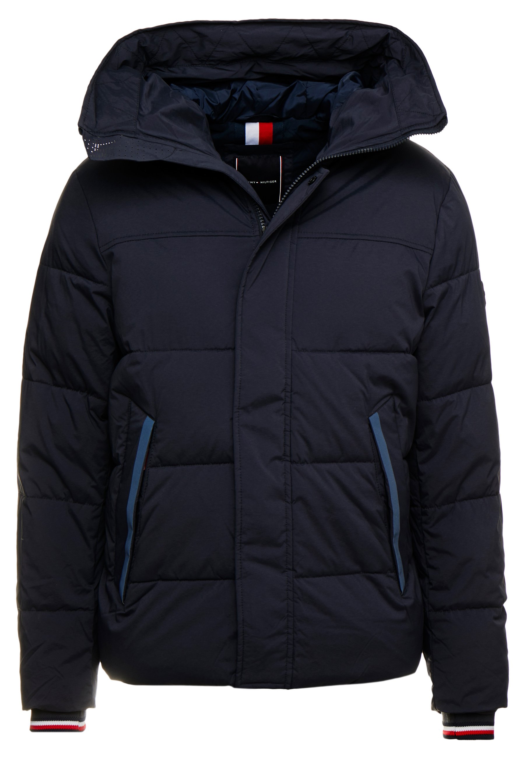 STRETCH HOODED Vinterjakke blue STRETCH HOODED Vinterjakke blue