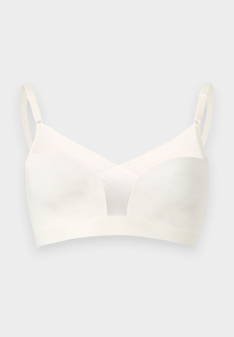 Triumph TRIUMPH SHAPE SMART - Triangle bra - ecru white/off-white ...