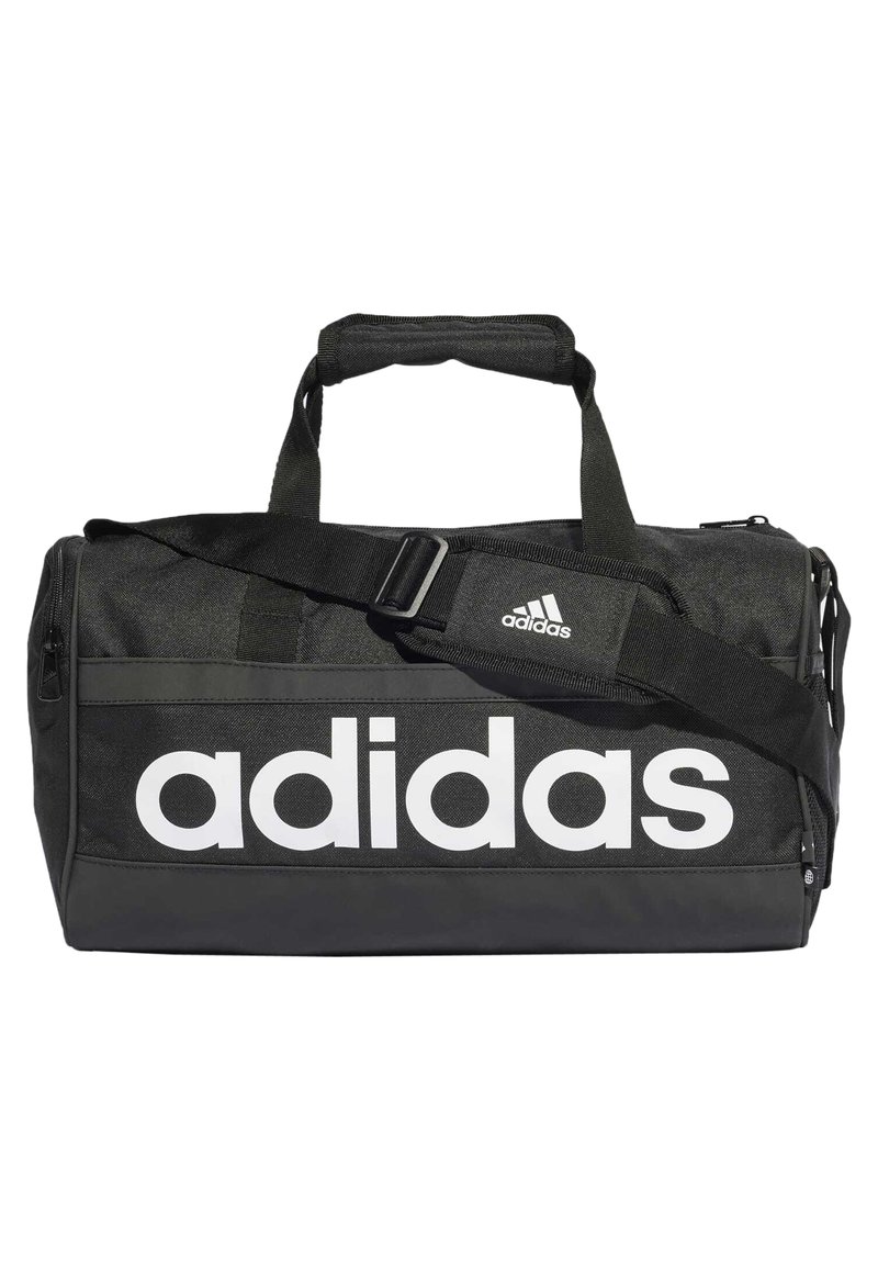 adidas Performance ESSENTIALS LINEAR DUFFEL EXTRA SMALL - Borsa per lo sport - black   white