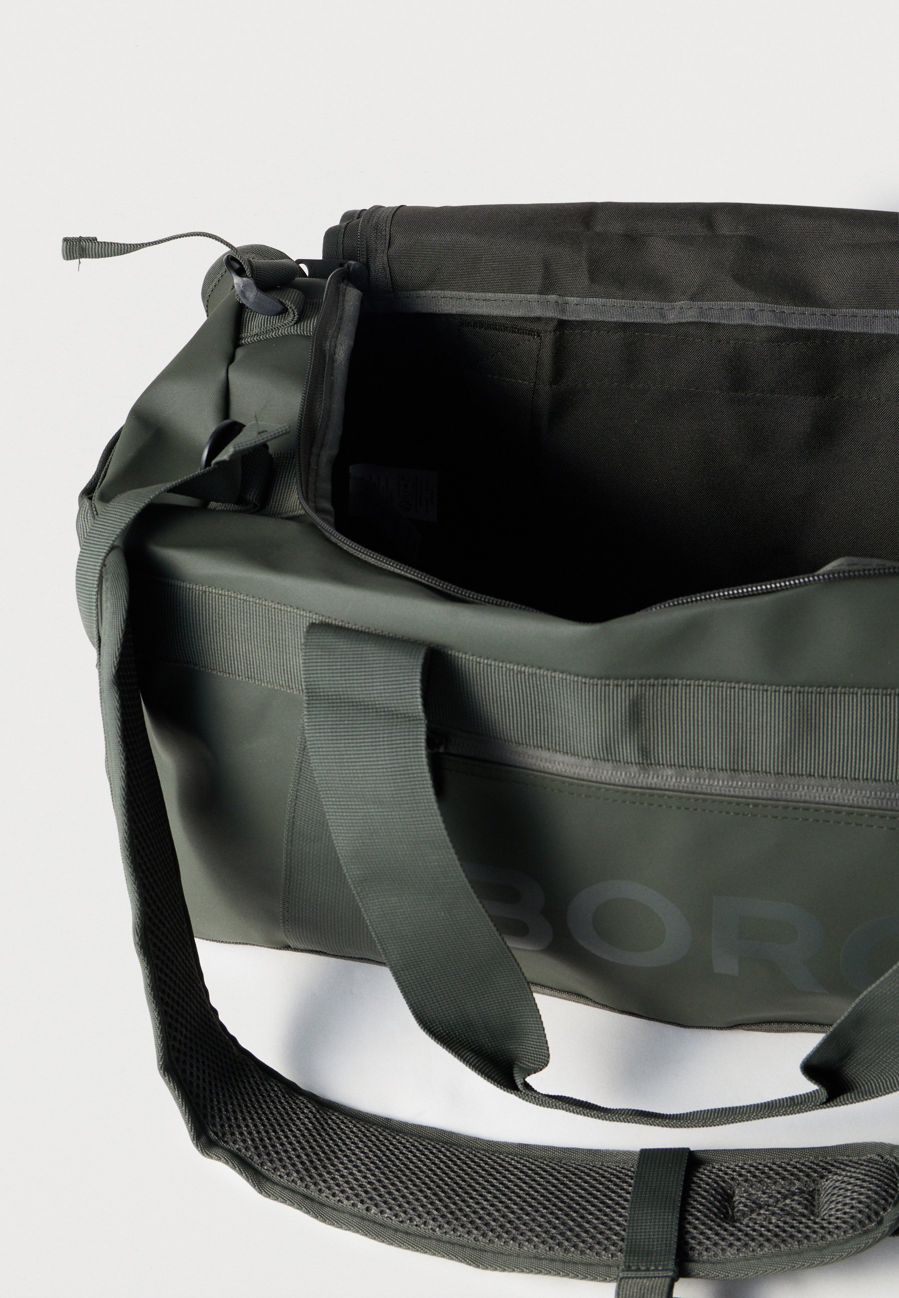 Björn Borg DUFFLE BAG - Sportinis krepšys - forest night/alyvuogių