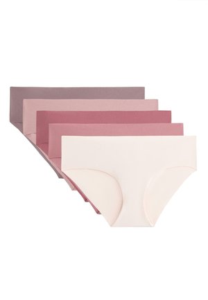 5 INVISIBLE BLEND HIPSTER BRIEFS 31519562 - Hipsterek - pink