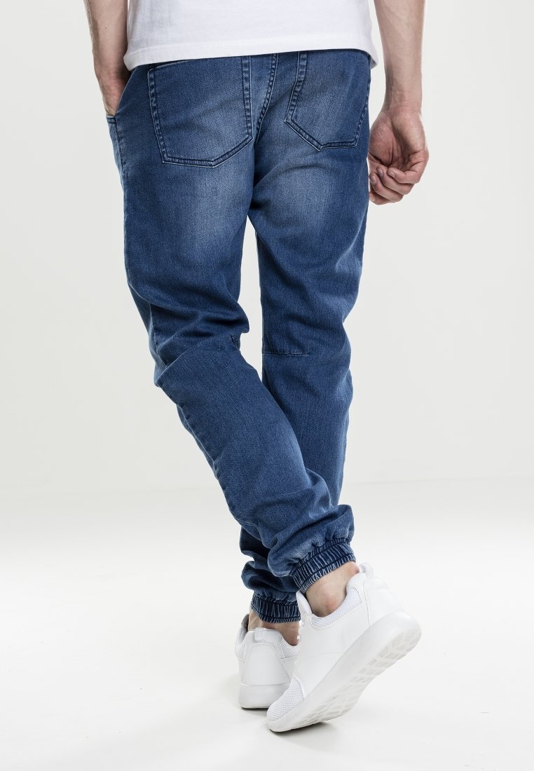 Urban Classics Relaxed fit jeans - blue washed/bleached denim - Zalando.de