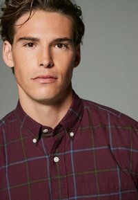 Next CHECK- REGULAR FIT - Skjorter - burgundy red