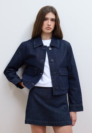 Les Copains, DENIM JACKET, REGULAR FIT - Giacca di jeans - dark blue
