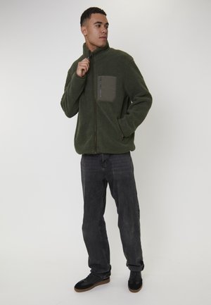 BORG ZIP WITH POCKETS - Kurtka z polaru