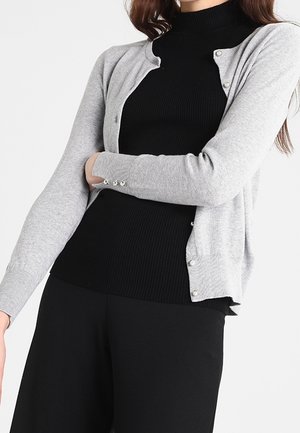 Chaqueta de punto - mottled grey