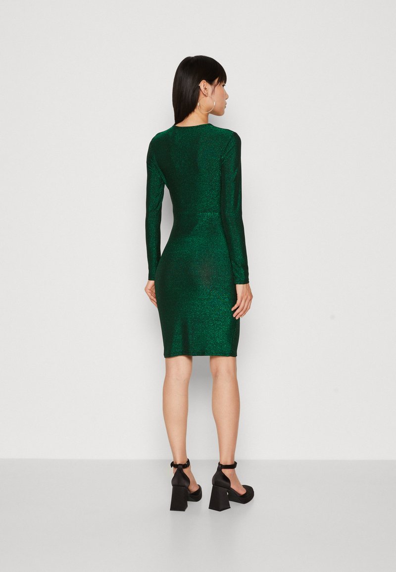 WAL G. TONI WARP MINI - Cocktail dress / Party dress - forest green/dark  green - Zalando.co.uk