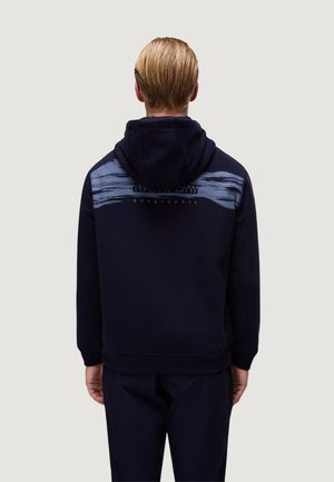 B-BACK GRAPHIC H  - Jersey con capucha - blue