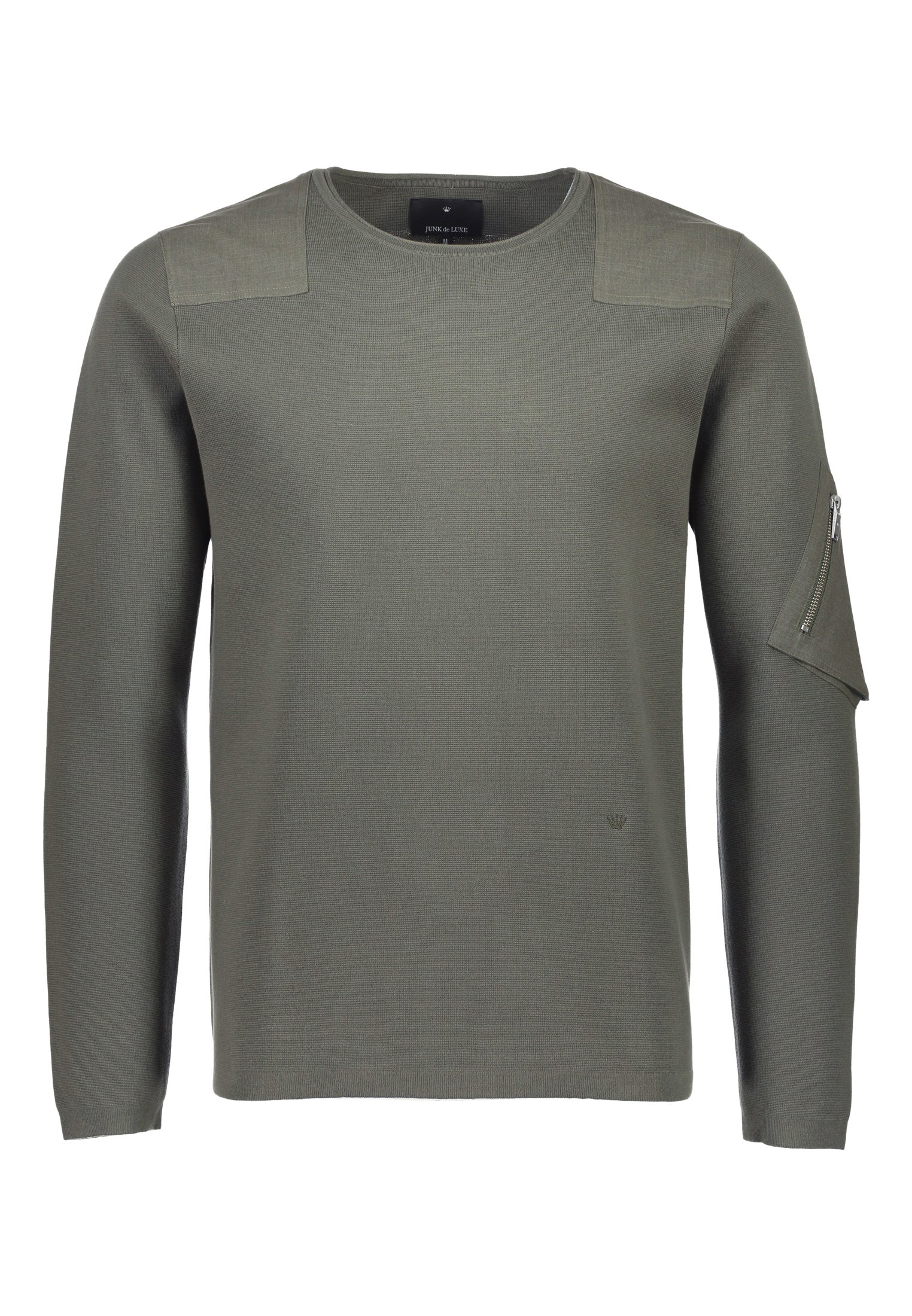 Junk De Luxe Trui armyGroen Zalando.nl Junk De Luxe Trui black Zalando.nl