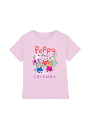 PEPPA PIG FRIENDS OUTLINE - Print T-shirt - pink