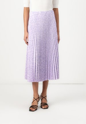 MYY PIIRTO UNIKKO - Fustă plisată - lilac/dark lilac