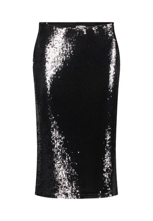 Vera Mont PAILLETTEN-MIT ELASTISCHEM BUND - Gonna a tubino - schwarz