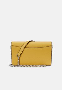 Lauren Ralph Lauren PEBBLED CROSSBODY TURN-LOCK TECH CASE - Borsa a tracolla - golden sun
