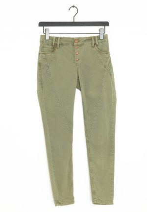 PULZ Vaqueros slim fit - green