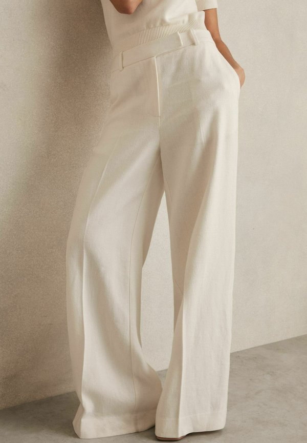 DEVON BLEND WIDE LEG - Stoffhose