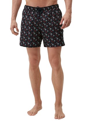 s.Oliver MIT ALLOVER-PRINT - Swimming shorts - navy